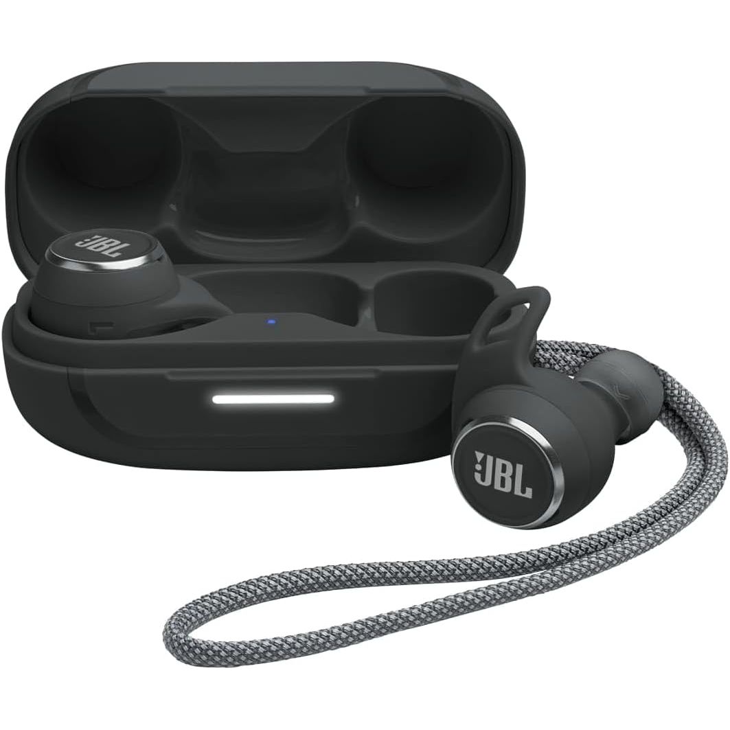 Buy JBL,JBL Reflect Aero Waterproof In-Ear Earphones with Adaptive Noise Cancelling & 8-Hour Battery Life - Black - Gadcet UK | UK | London | Scotland | Wales| Near Me | Cheap | Pay In 3 | In-Ear Headphones